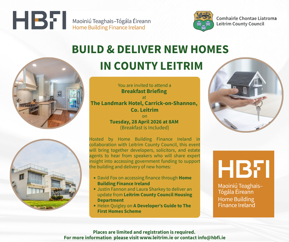 Breakfast Briefing - Build and Deliver New Homes in County Leitrim