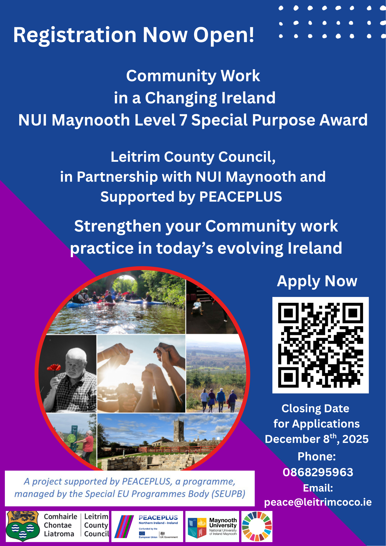 Registration Now Open: Community Work in a Changing Ireland 
